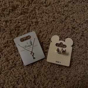 Disney Set Of Necklace and Ring